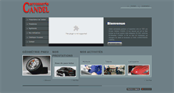 Desktop Screenshot of carrosserie-candel-84.com